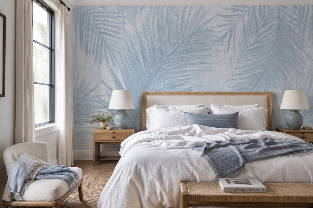 Palmera nude azul