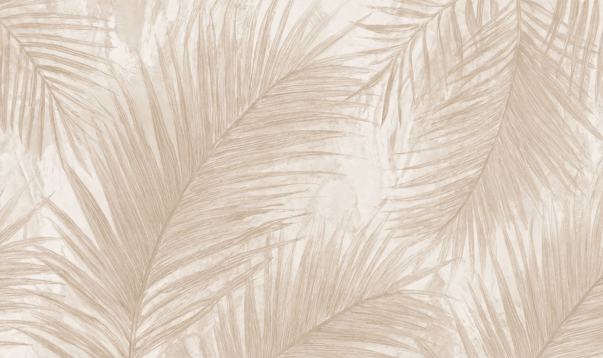 Palmier Nude – Papier peint palmier beige aux nuances chaleureuses