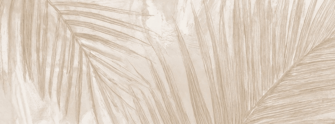 Palmier Nude – Papier peint palmier beige aux nuances chaleureuses - Illulart: Papier peint panoramique