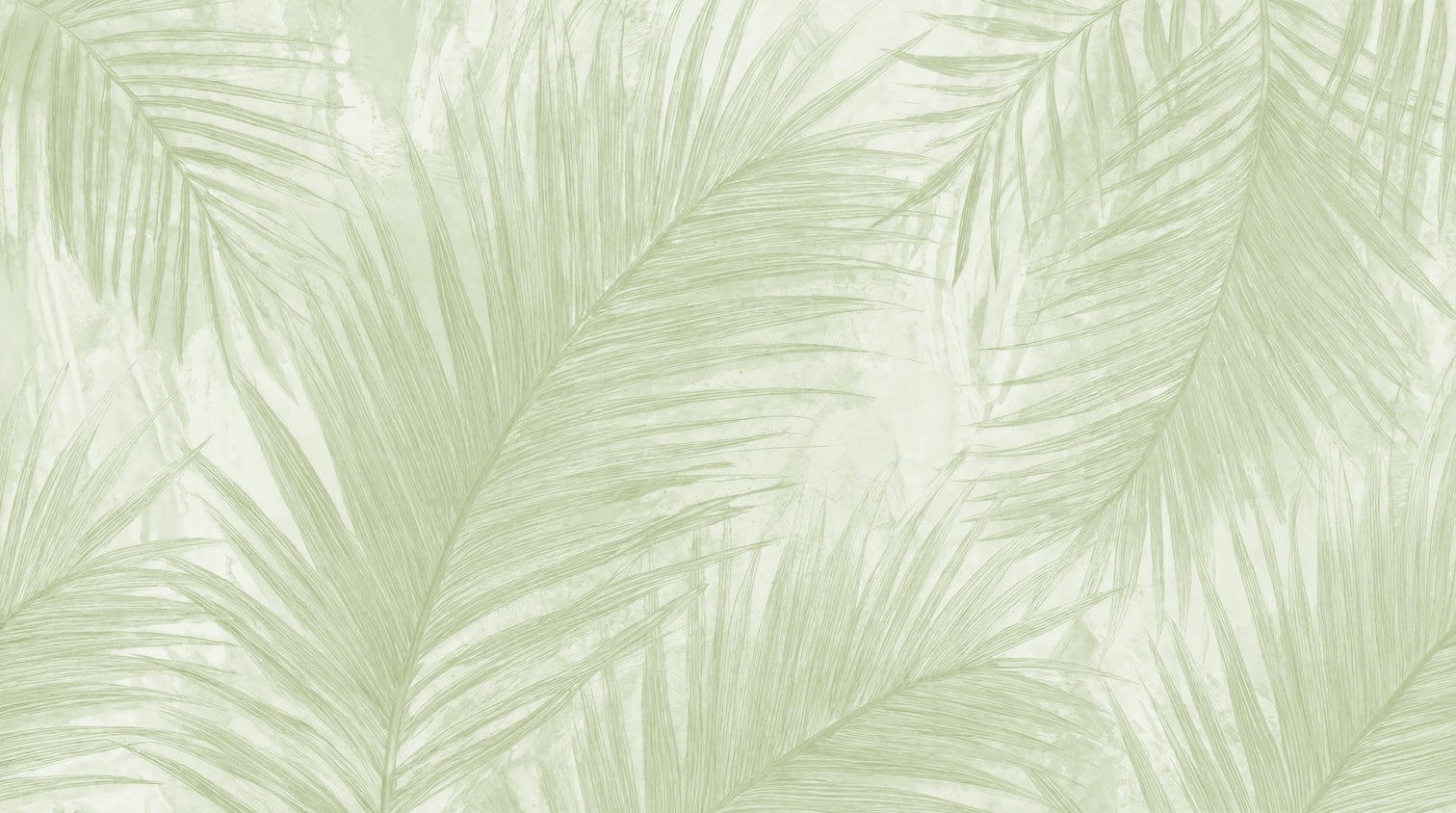 Palmier nude vert - Illulart: Papier peint panoramique