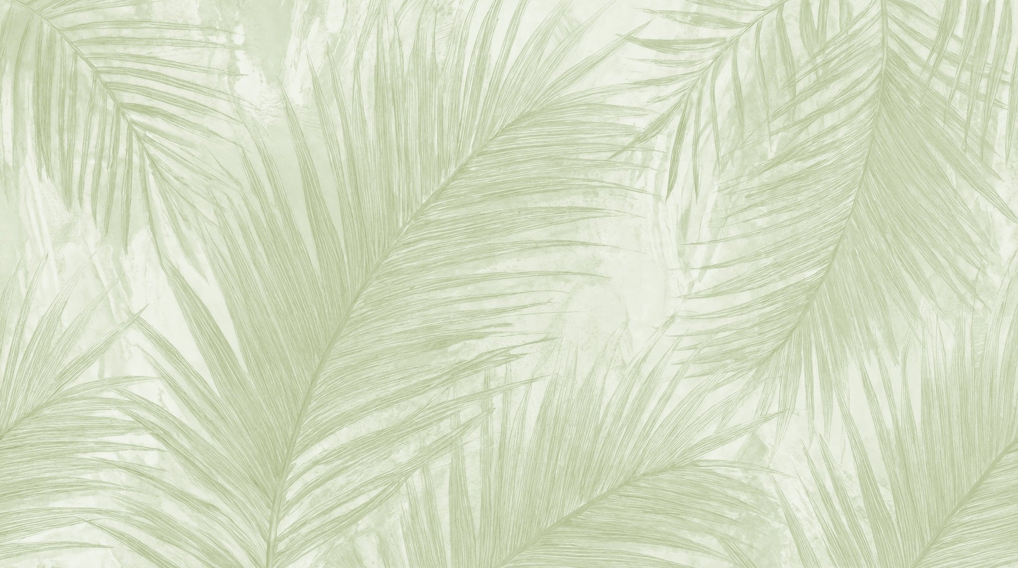 Carta da parati palma nude verde