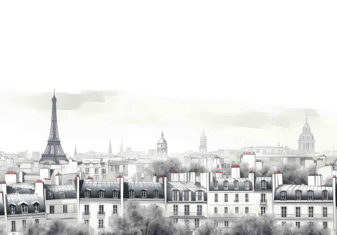 Panorama Parisien - Illulart: Papier peint panoramique