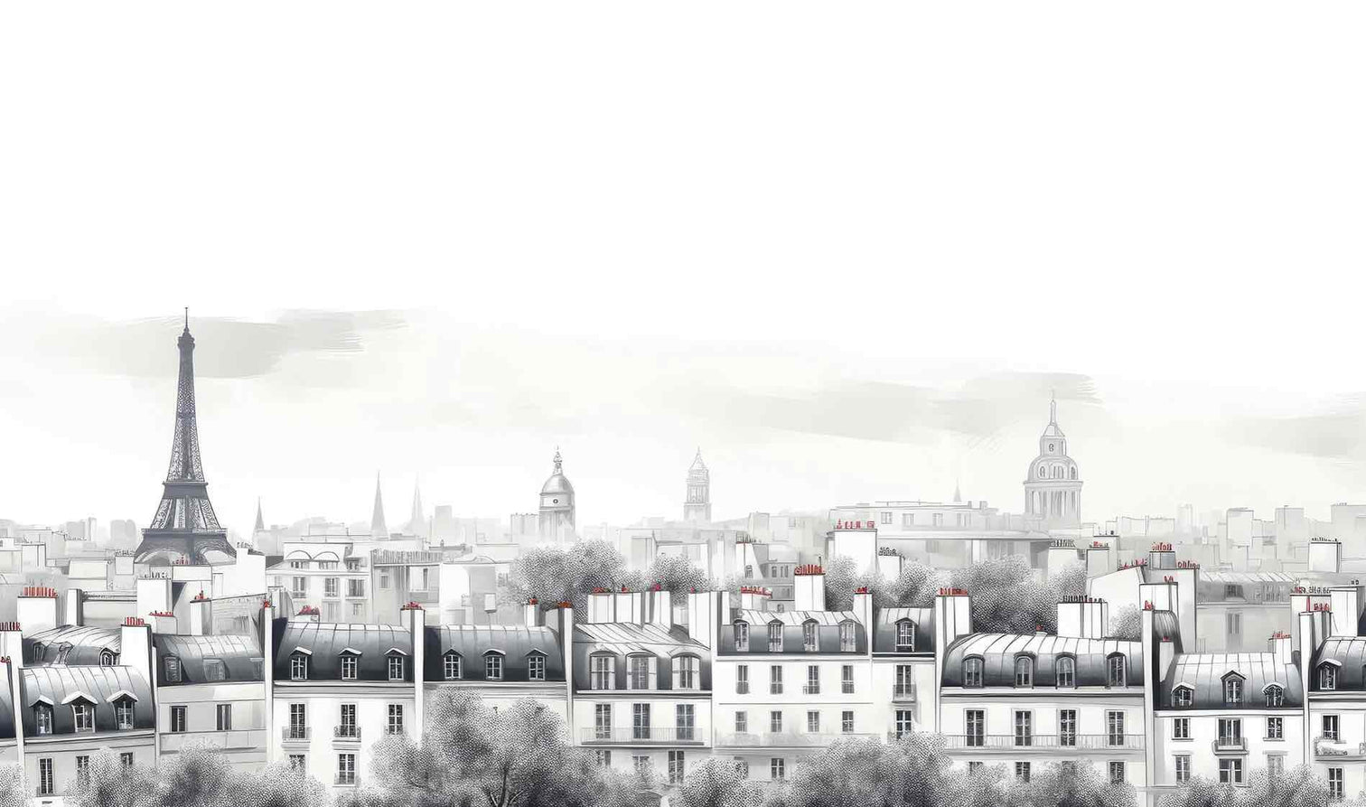 Panorama Parisien - Illulart: Papier peint panoramique