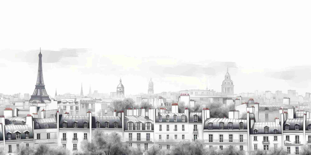Panorama Parisien - Illulart: Papier peint panoramique