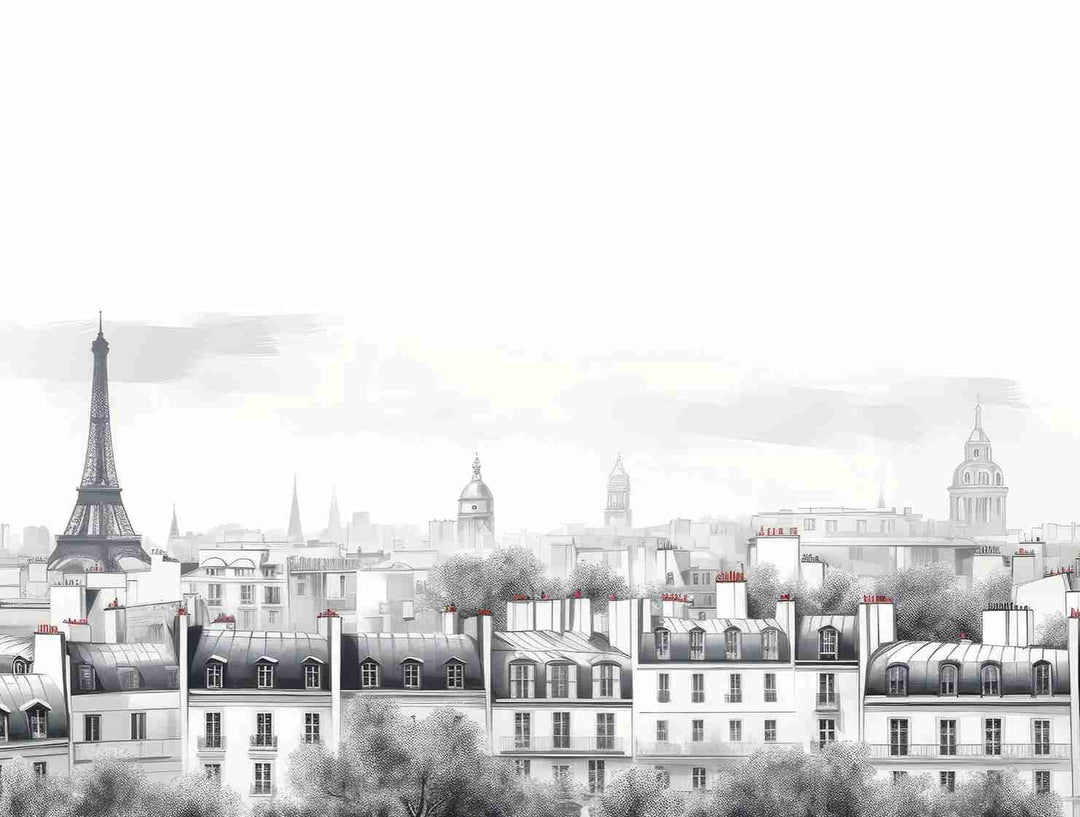 Panorama Parisien - Illulart: Papier peint panoramique