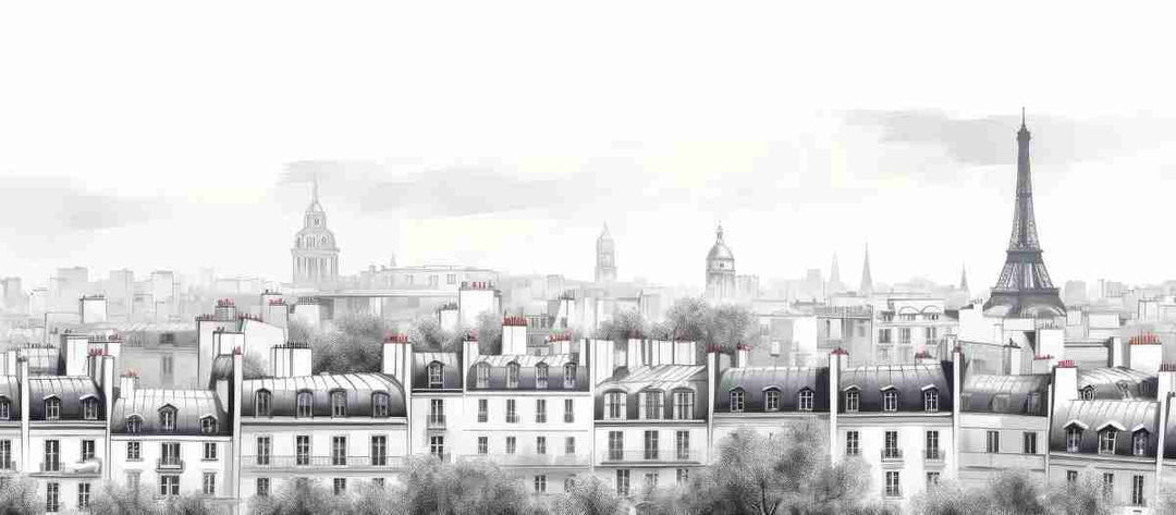 Panorama Parisien - Illulart: Papier peint panoramique