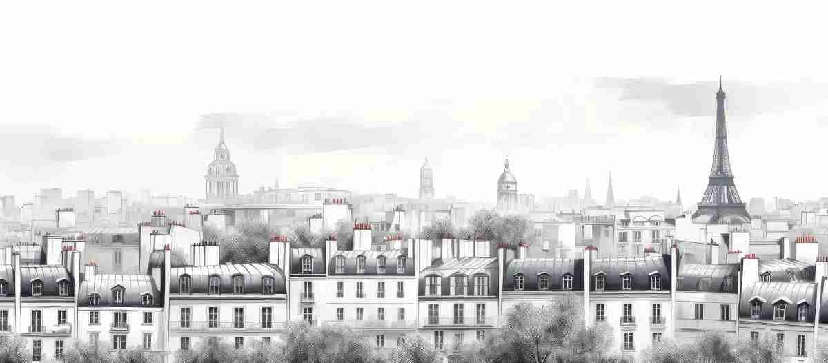 Panorama Parisien - Illulart: Papier peint panoramique