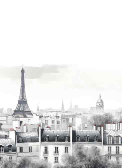 Panorama Parisien - Illulart: Papier peint panoramique