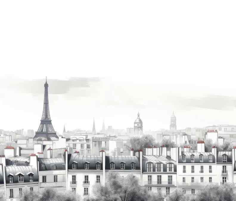 Panorama Parisien - Illulart: Papier peint panoramique