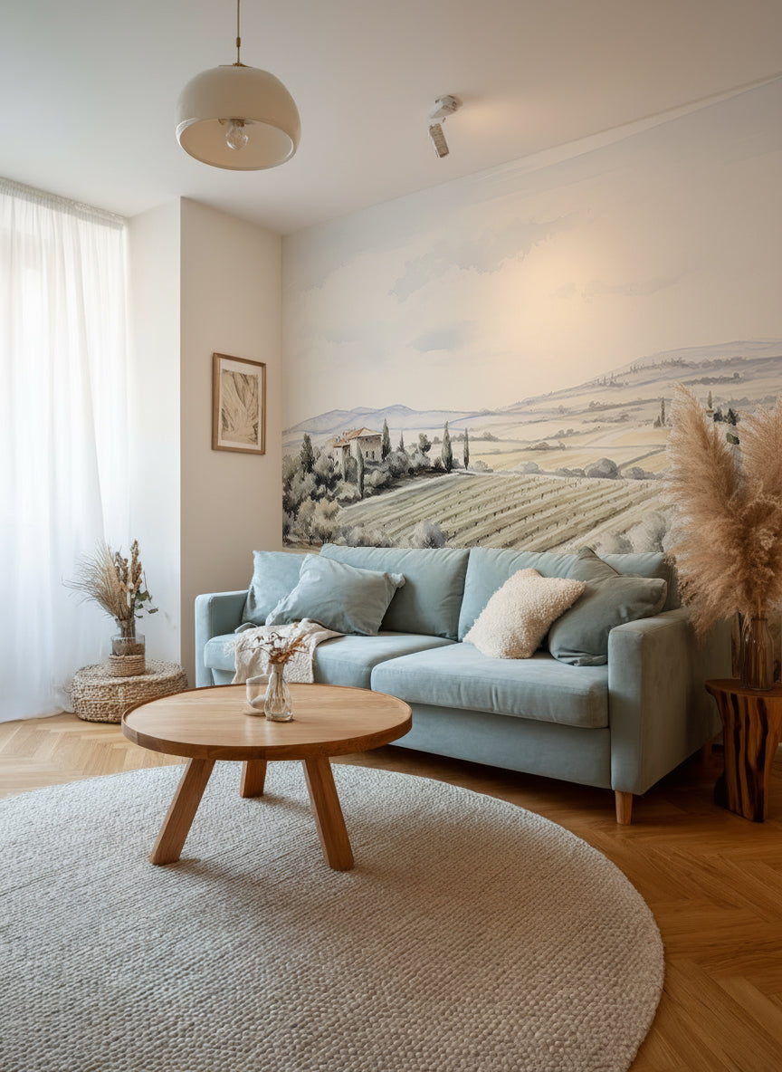 Toscaanse Sereniteit: Landelijk Panorama