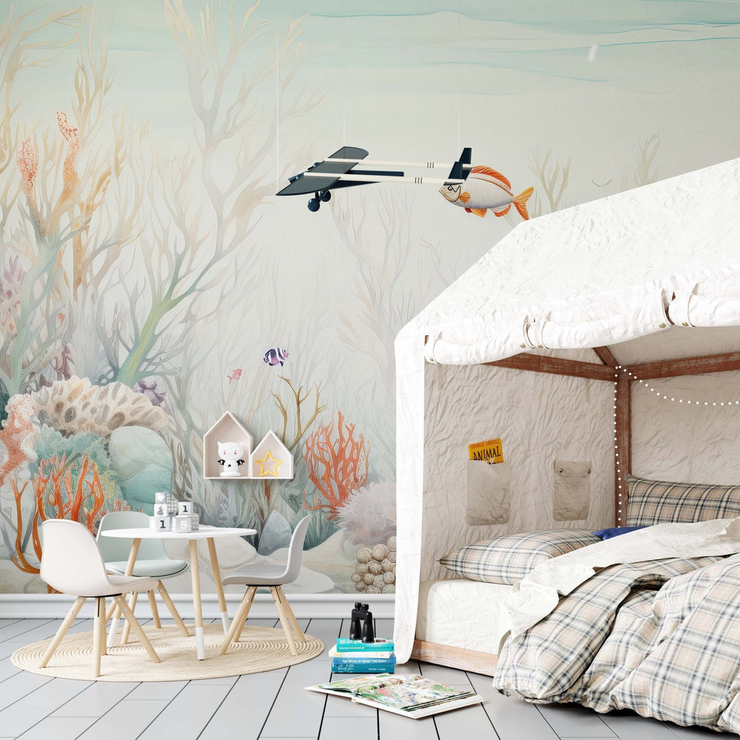 Recif Corallien - Illulart: Papier peint panoramique