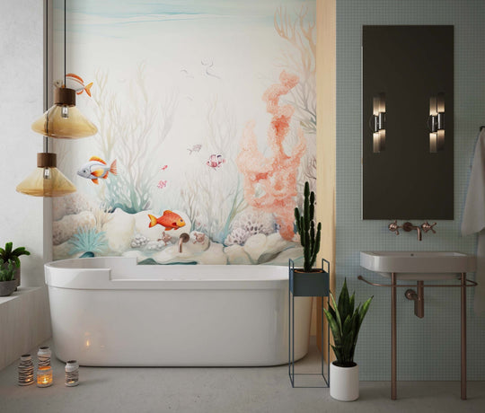 Recif Corallien - Illulart: Papier peint panoramique