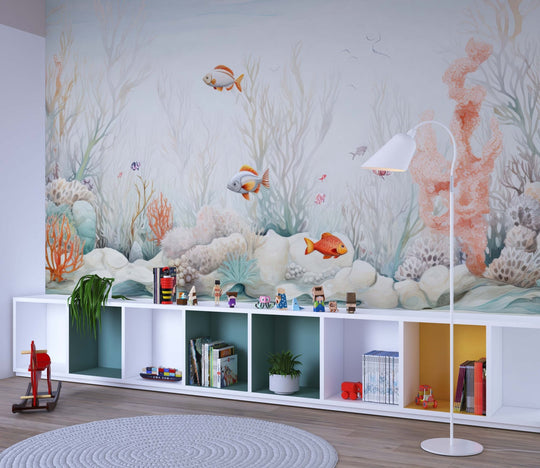 Recif Corallien - Illulart: Papier peint panoramique