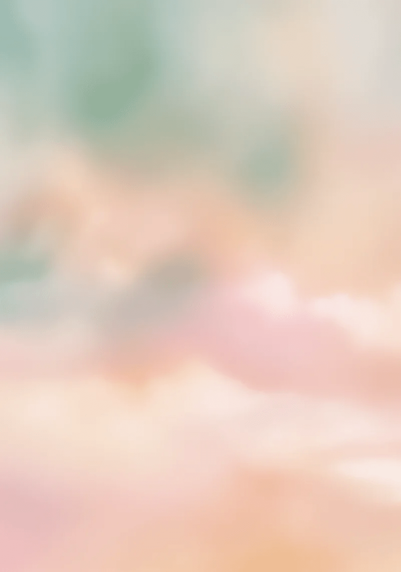 Rêve de Coton - Papier peint nuage pastel doux et apaisant - Illulart: Papier peint panoramique