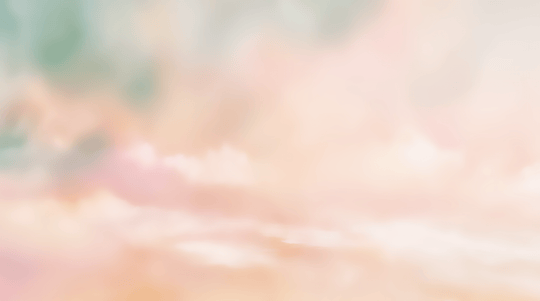 Rêve de Coton - Papier peint nuage pastel doux et apaisant - Illulart: Papier peint panoramique