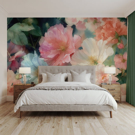 Rêve de fleur - Illulart: Papier peint panoramique