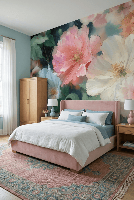 Rêve de fleur - Illulart: Papier peint panoramique