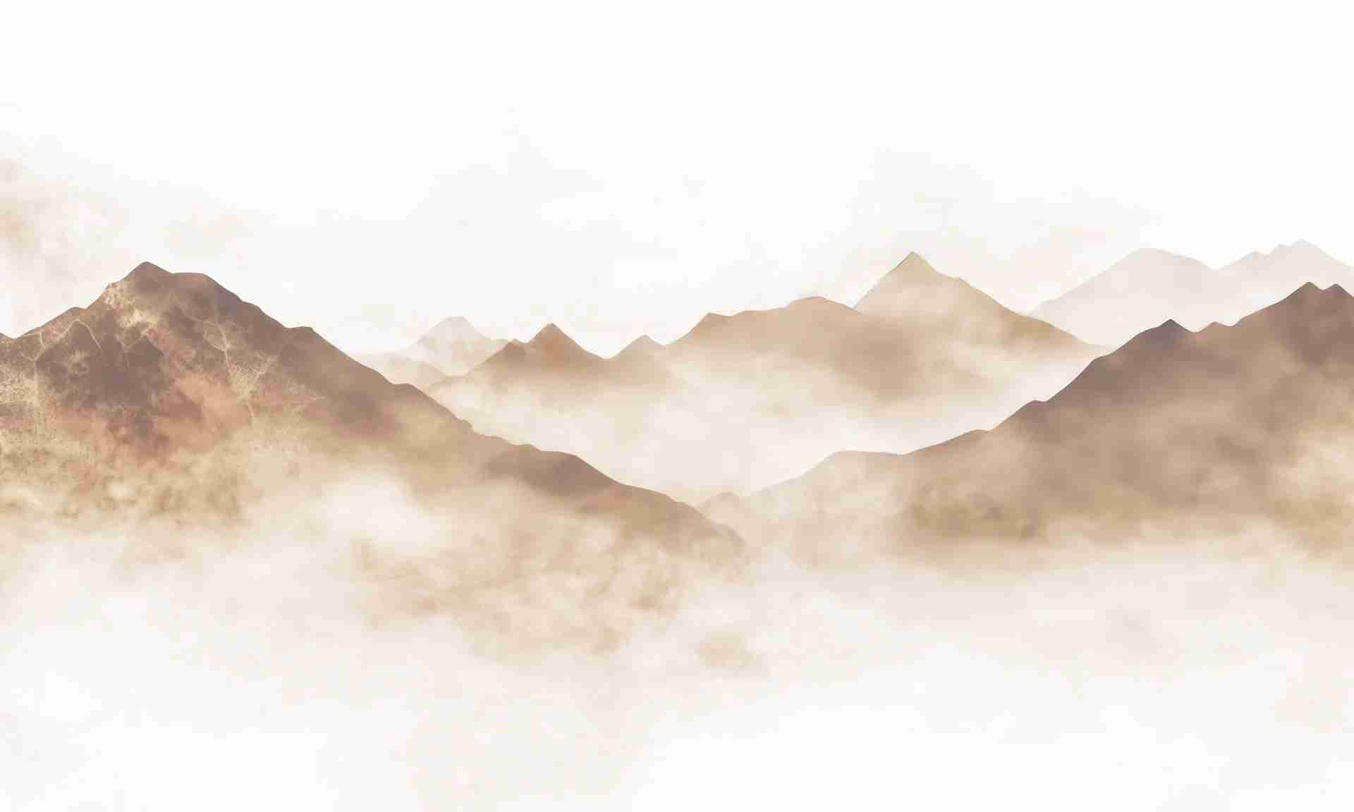 Rêve de Sommets – Papier Peint Panoramique pour une Ambiance Apaisante - Illulart: Papier peint panoramique