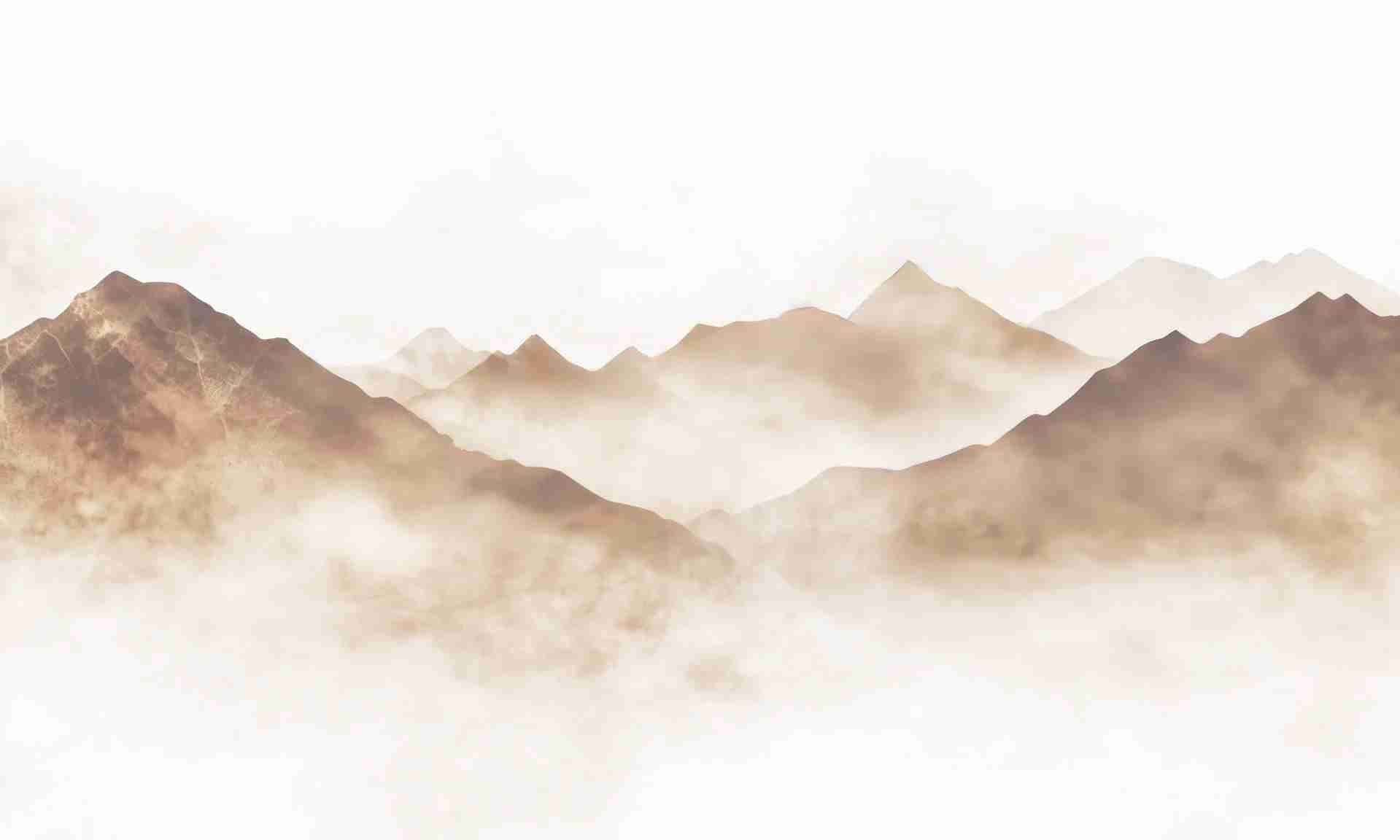 Rêve de Sommets – Papier Peint Panoramique pour une Ambiance Apaisante - Illulart: Papier peint panoramique