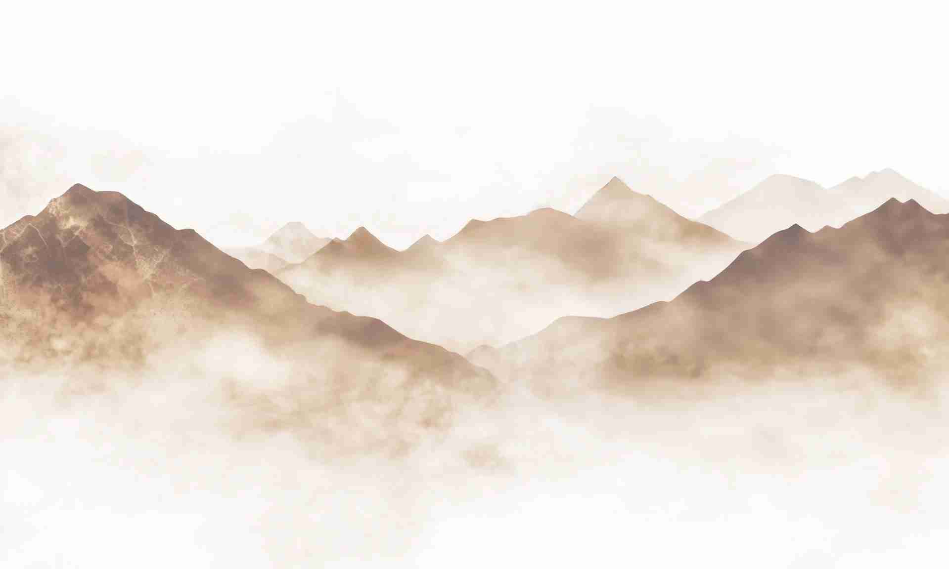 Rêve de Sommets – Papier Peint Panoramique pour une Ambiance Apaisante - Illulart: Papier peint panoramique