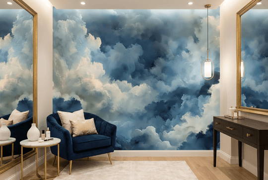 Saphir Céleste - Illulart: Papier peint panoramique