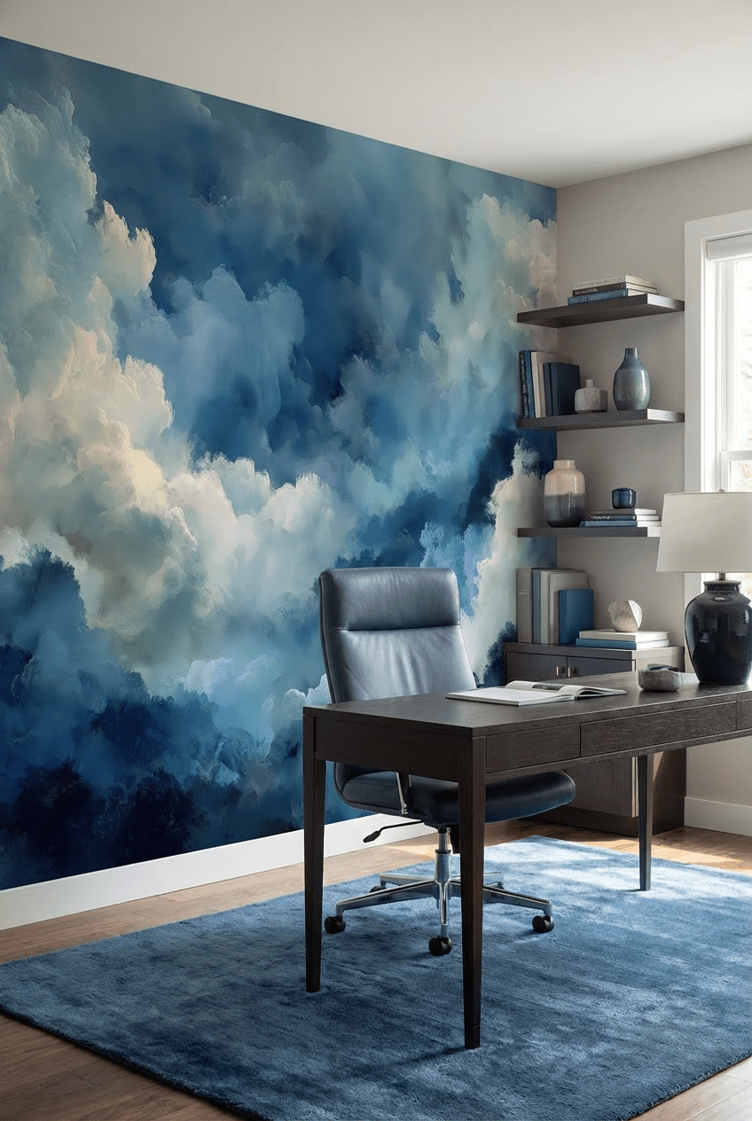 Saphir Céleste - Illulart: Papier peint panoramique