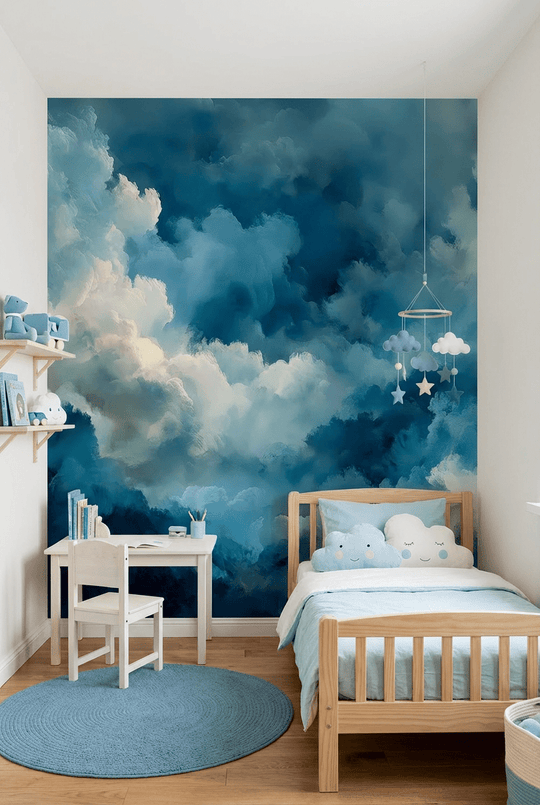 Saphir Céleste - Illulart: Papier peint panoramique