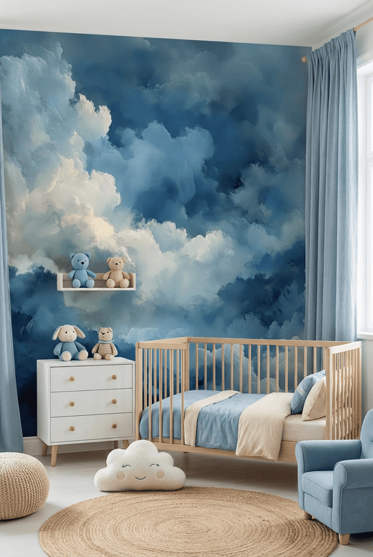 Saphir Céleste - Illulart: Papier peint panoramique