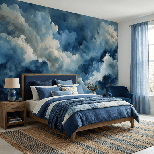 Saphir Céleste - Illulart: Papier peint panoramique