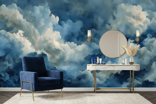 Saphir Céleste - Illulart: Papier peint panoramique