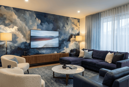 Saphir Céleste - Illulart: Papier peint panoramique