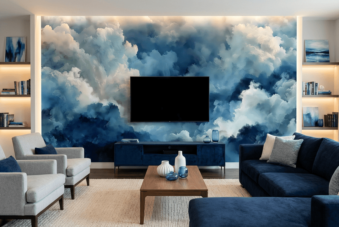 Saphir Céleste - Illulart: Papier peint panoramique