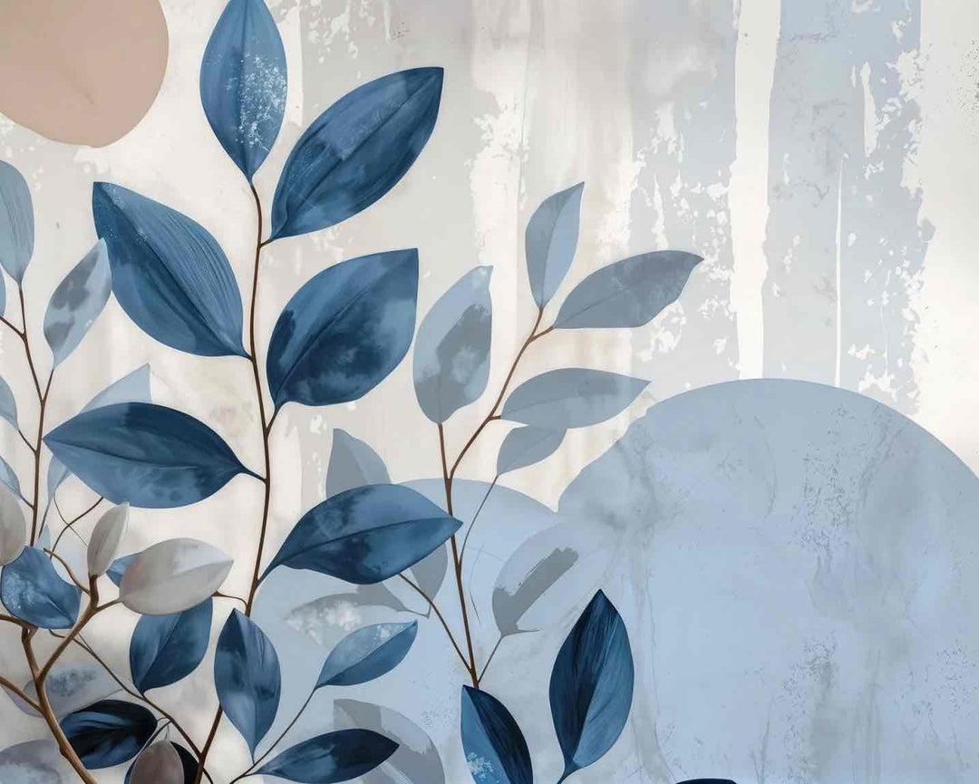 Sérénité Bleutée - Illulart: Papier peint panoramique