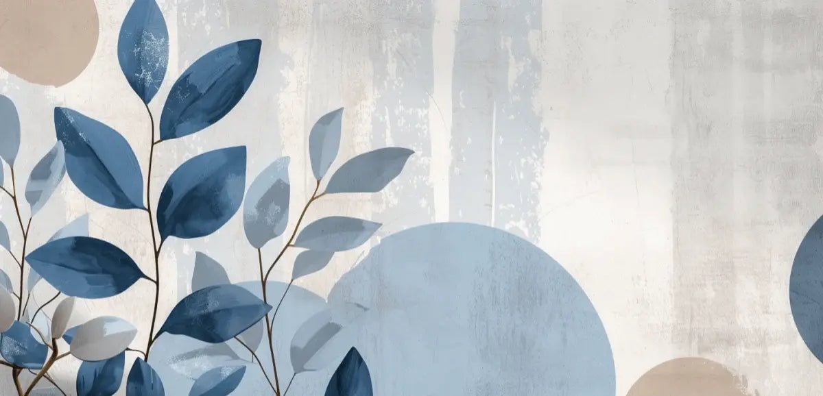 Sérénité Bleutée - Illulart: Papier peint panoramique