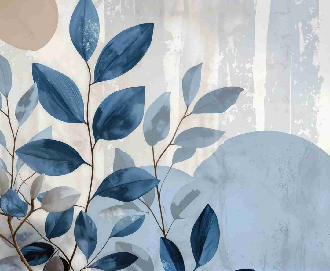 Sérénité Bleutée - Illulart: Papier peint panoramique