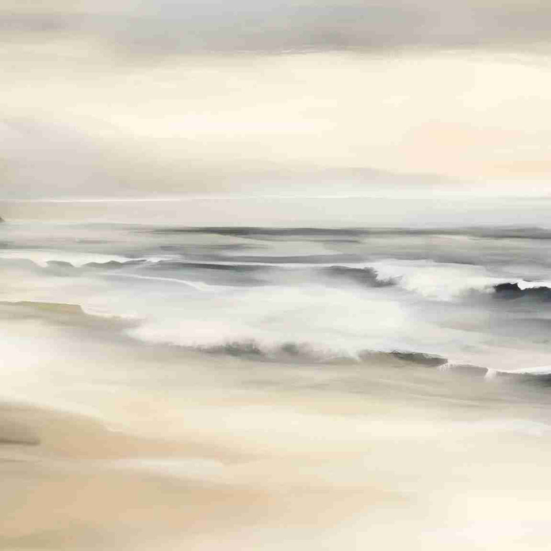 Sérénité Littorale – papier peint pour une évasion douce et apaisante - Illulart: Papier peint panoramique