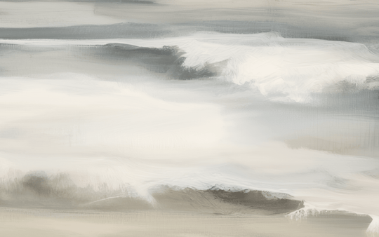 Sérénité Littorale – papier peint pour une évasion douce et apaisante - Illulart: Papier peint panoramique