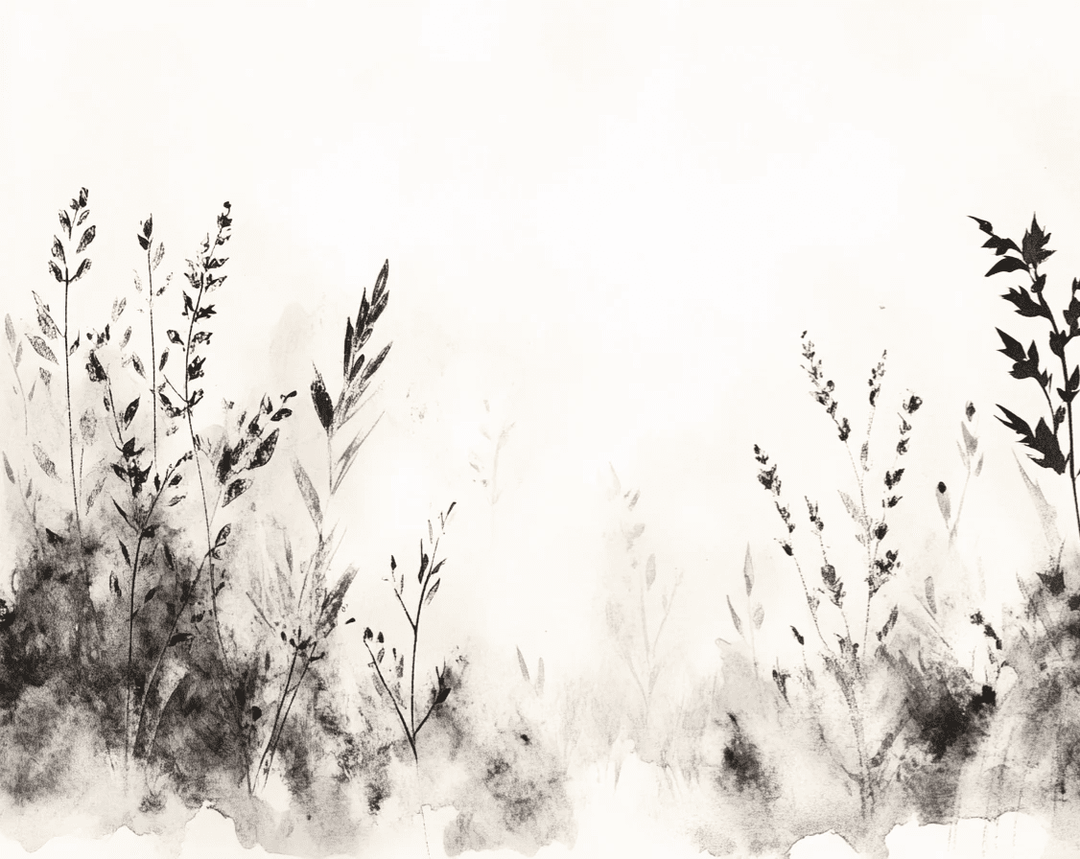 Songes de Graminées – Papier Peint Élégant Inspiré de la Nature - Illulart: Papier peint panoramique