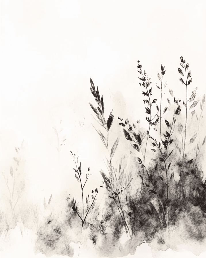 Songes de Graminées – Papier Peint Élégant Inspiré de la Nature - Illulart: Papier peint panoramique