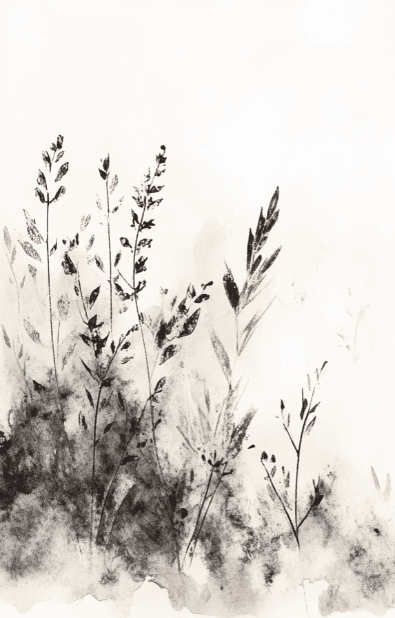 Songes de Graminées – Papier Peint Élégant Inspiré de la Nature - Illulart: Papier peint panoramique