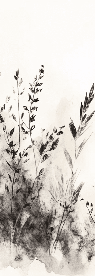 Songes de Graminées – Papier Peint Élégant Inspiré de la Nature - Illulart: Papier peint panoramique