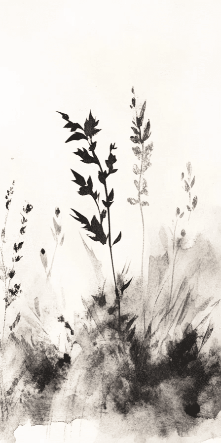 Songes de Graminées – Papier Peint Élégant Inspiré de la Nature - Illulart: Papier peint panoramique