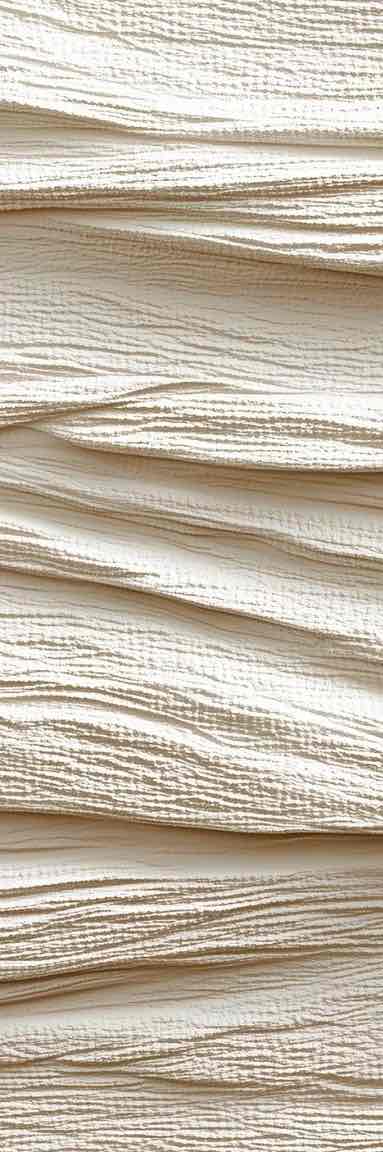 Souffle minéral en tons écrus - Papier peint relief effet 3D - Illulart: Papier peint panoramique