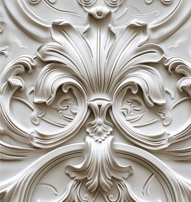 Splendeur baroque : Papier peint Fleur de Lys - Illulart: Papier peint panoramique