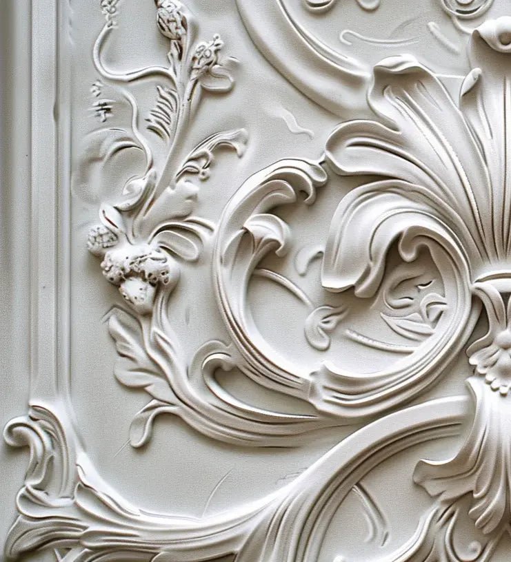 Splendeur baroque : Papier peint Fleur de Lys - Illulart: Papier peint panoramique