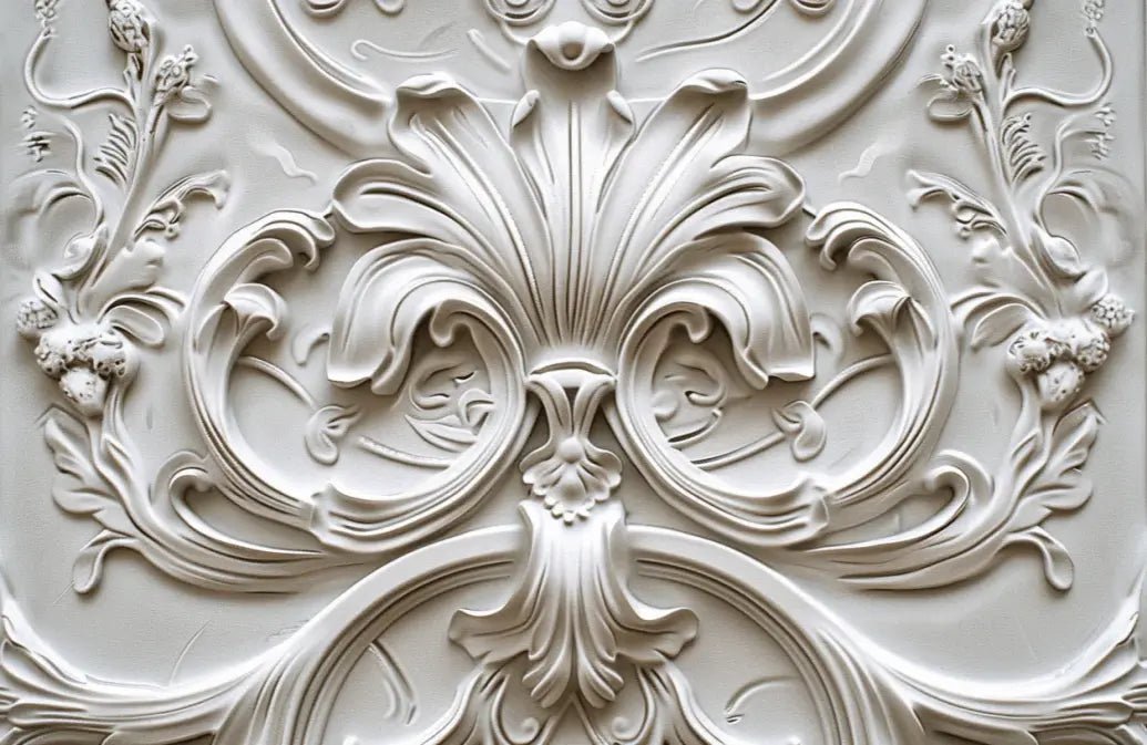 Splendeur baroque : Papier peint Fleur de Lys - Illulart: Papier peint panoramique