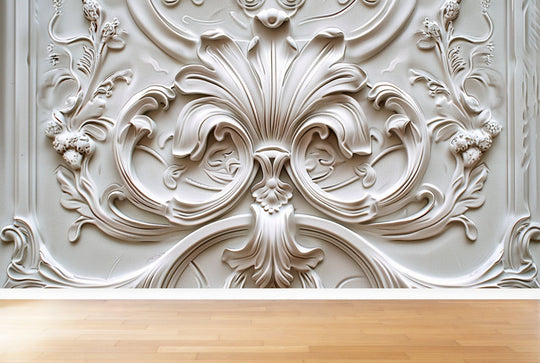 Splendeur baroque : Papier peint Fleur de Lys - Illulart: Papier peint panoramique