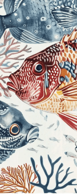 Splendeurs sous - marines - Illulart: Papier peint panoramique