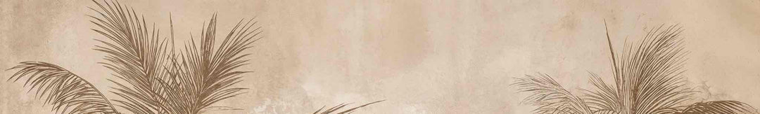 Terra Palmera – papier peint tropical aux tons sépia naturels - Illulart: Papier peint panoramique