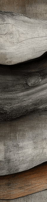 Texture Organique : Bois Ondulé pour un Mur Authentique - Illulart: Papier peint panoramique